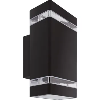 Venkovní osvětlení Zahradní nástěnné svítidlo Ideus černé GU10 70 W