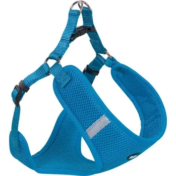 Postroj pro psa Nobby Mesh Reflect vel M modrý 48-56 cm