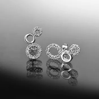 Náušnice Exkluzivní ocelové náušnice zabalené v dárkové krabičce č. 1176