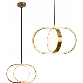 Závěsné svítidlo TOOLIGHT zlaté, 1-bodové, integrovaný LED zdroj, moderní