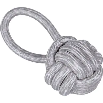 Hr.HUHU provazový míček s madlem šedý