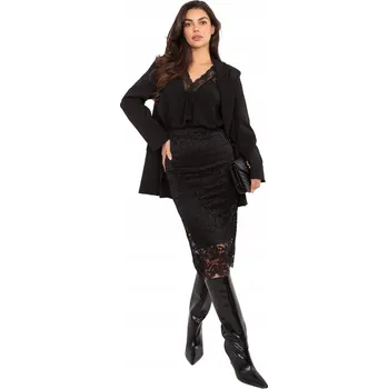 Dámská sukně Sukně Rue Paris v délce po lýtka, univerzální velikost