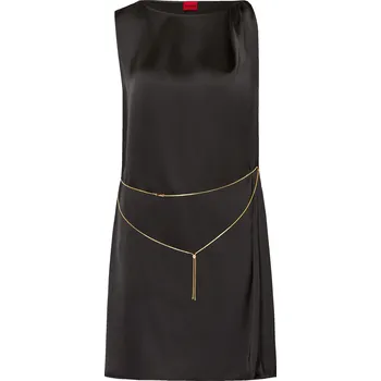 Dámské šaty Hugo Dámské Šaty Koberi Ze Saténu, černá, 42