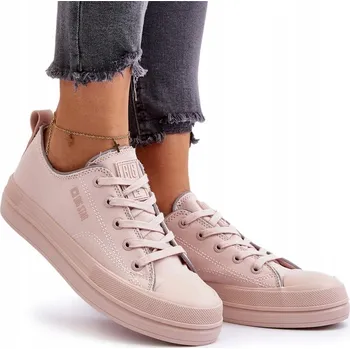 Dámské tenisky Dámské plátěné tenisky klasické BIG STAR NN274851 Růžové 38