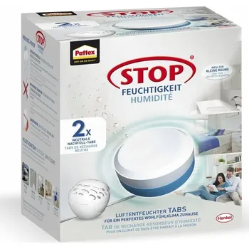 Odvlhčovač vzduchu Pohlcovač vlhkosti Odvlhčovač vzduchu Pattex Pearl 2x300g Náhradní náplň do Pearl