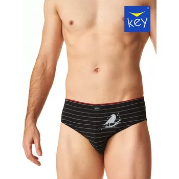 Slipy Pánské slipy KEY MPP 400 BAVLNA 2 kusy L