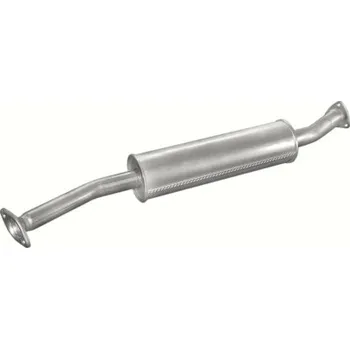 Výfukový systém Výfuk Polmostrów - přední tlumič - díl výfuku CITROEN Jumper I 1.9 Combi Diesel, FIAT Ducato II 1.9 Combi Diesel, FIAT Ducato II 2.5 Combi Diesel, PEUGEOT Boxer I 1.9 Combi Diesel (PR 19.169 [278-665])