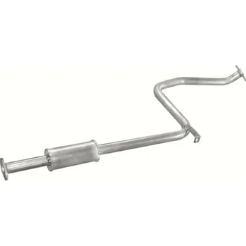 Střední díl výfuku Výfuk Polmostrów - střední tlumič - díl výfuku NISSAN Primera 1.6i (PR 15.87 [285-233])