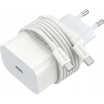 SADA | RYCHLÁ SÍŤOVÁ NABÍJEČKA USB TYP-C + KABEL TYP C | PD20W 3000mA