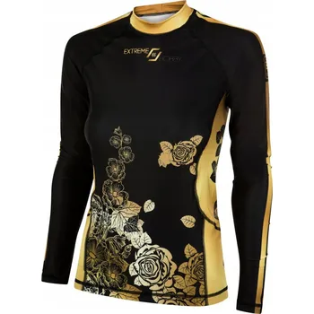 Dámské tričko Dámské tréninkové rashguard triko s dlouhým rukávem ROSE S EXTREME HOBBY