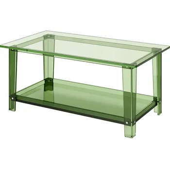 Konferenční stolek Konferenční stolek Vevor obdélníkový 80 x 50 x 40 cm zeleň