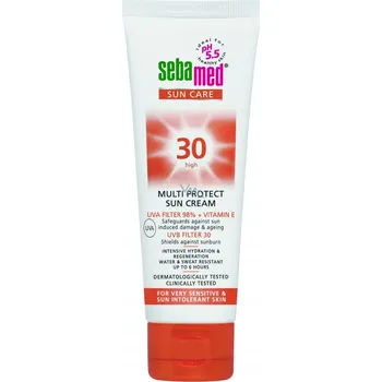 Přípravek na opalování Krém na opalování Sebamed 0 SPF