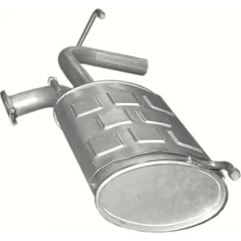 Výfukový systém Výfuk Polmostrów - zadní tlumič - díl výfuku SUBARU Justy 1.3 4X4, SUBARU Justy 1.3i 4X4 (PR 46.10 [229-501])