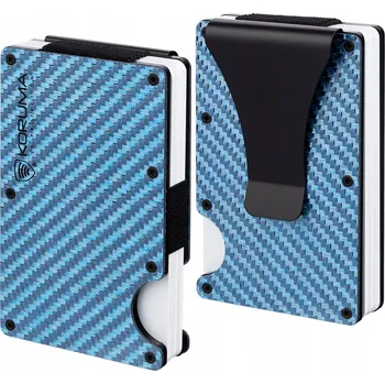 Peněženka Koruma hliníková peněženka modrá - unisex