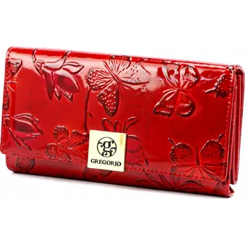 Peněženka Gregorio peněženka eko kůže červená - dámská