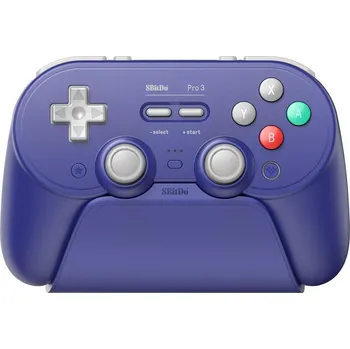 Gamepad 8BitDo Pro 3 Bluetooth Gamepad - Purple - Nintendo Switch / PC