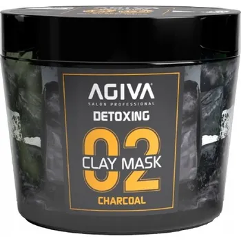 Pleťová maska Agiva – Maska s aktivním uhlím a jílem pro čištění pleti 300 ml