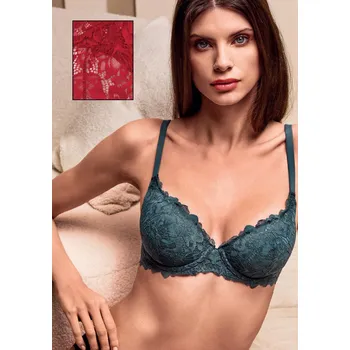 Podprsenka Dámská podprsenka Lormar 1401L Červená 85 D