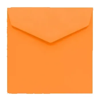 Obálka Poštovní obálka oranžová 155x155mm