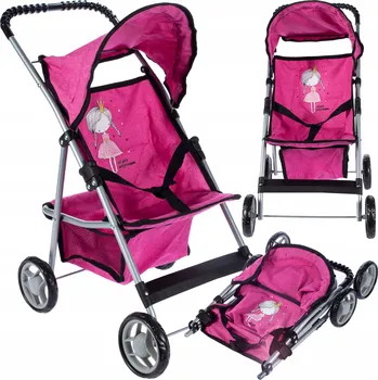 Kočárek pro panenku Kočárek pro panenky, golfové hole MalPlay 1