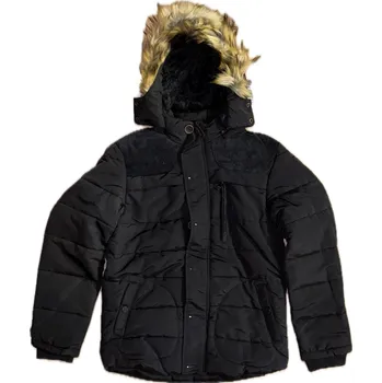 Pánská softshellová bunda LEVNO Pánská černá zimní bunda MEN'SFASHION Varianta: M Nové