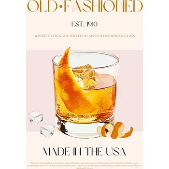 Plakát Plakát, Obraz - Classic Cocktail Charm, Nazma Khokhar