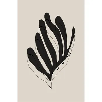 Plakát Plakát, Obraz - Abstract Leaf Lines, THE MIUUS STUDIO