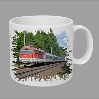 Moon River 350 016-2 hrnek s lokomotivou vlakem obsah 330 ml