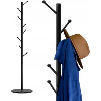 Věšák Stojací věšák kovový Nobo Kids černý