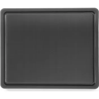 Kuchyňské prkénko GASTRONOMICKÁ KRÁJECÍ DESKA HACCP UNIVERZÁLNÍ GN 1/2 ČERNÁ HENDI