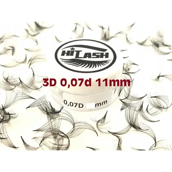 Umělé řasy HITLASH řasy hotové trsy řas 500 trsů