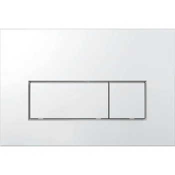 Splachovací tlačítko Splachovací tlačítko pro WC Alcaplast Delfin stříbrné