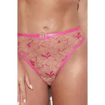 Kalhotky Kalhotky Kinga Allana - s dvojitým tylem Růžová XS