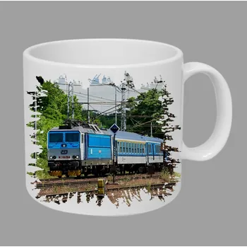 Moon River 362 111-7 hrnek s lokomotivou vlakem obsah 330 ml