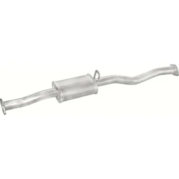 Střední díl výfuku Výfuk Polmostrów - střední tlumič - díl výfuku MAZDA 626 1.6, MAZDA 626 2.0 (PR 12.84 [171-303])