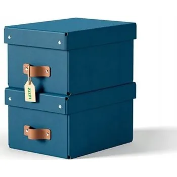 Úložný box Úložný box "Puro", oceánově modrá, velikost S, 2 ks/balení, LEITZ 61470068