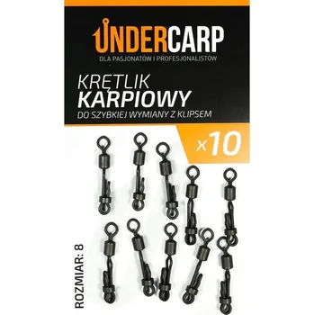 Kaprový obratlík Undercarp pro rychlou výměnu s klipem vel.