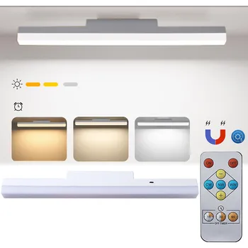 Nástěnné svítidlo Vnitřní nástěnné svítidlo s akumulátorem a dálkovým ovládáním, 3 režimy