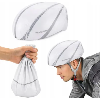 Bezpečnostní kamera VODĚODOLNÝ OBAL / PLÁŠTĚNKA NA CYKLISTICKOU PŘILBU UNIVERZÁLNÍ SÁČEK ROCKBROS