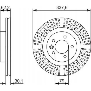 Brzdový kotouč Brzdový kotouč Bosch 0 986 479 705