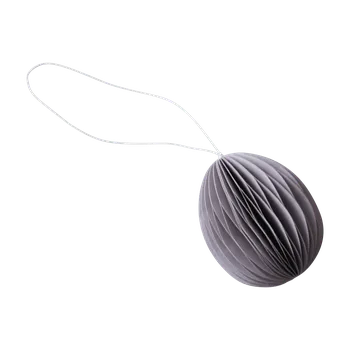 Velikonoční dekorace Papírové vajíčko - ozdoba Ovoid L "Purple" DBKD