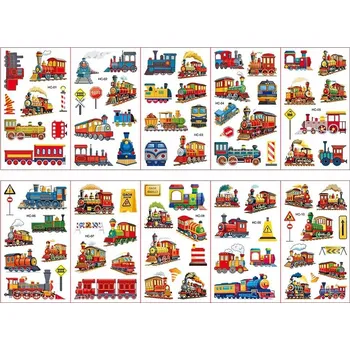 Tetování Smyvatelné tetování 10x Fotbalový míč 10 archů pro děti