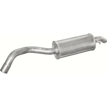 Výfukový systém Výfuk Polmostrów - zadní tlumič - díl výfuku FORD Escort 1.8 Turbo Diesel, FORD Escort 1.8 Turbo Intercooler Diesel (PR 08.148 [154-219])