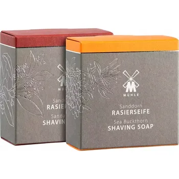 Muhle - sada jako dárek 2 mýdel na holení - santalové dřevo / rakytník