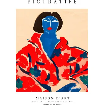 Plakát Plakát, Obraz - Poster Portrait Series 01, The Printable Studio