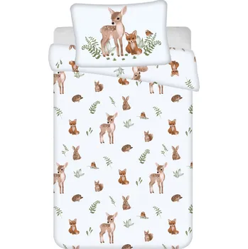 Povlečení Sada povlečení Jerry Fabrics 100 x 135 cm bílá