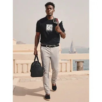 Sinsay - Tričko s potiskem - černá - 600EY-99X - 600EY-99X-3XL