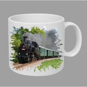 Moon River 423 009 hrnek s lokomotivou vlakem obsah 330 ml