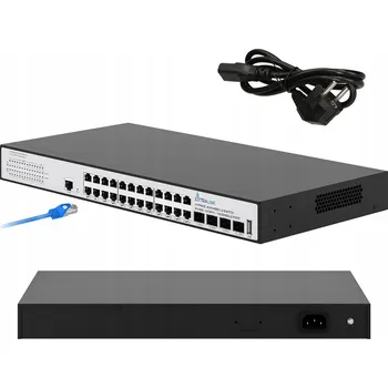 Switch Switch Extralink Hypnos 24xRJ45 1000Mb/s 4xSFP+