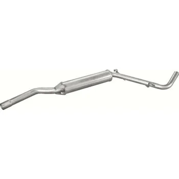 Střední díl výfuku Výfuk Polmostrów - střední tlumič - díl výfuku ŠKODA Felicia 1.9 Diesel, VOLKSWAGEN Caddy II 1.9 Diesel (PR 24.21 [281-681])